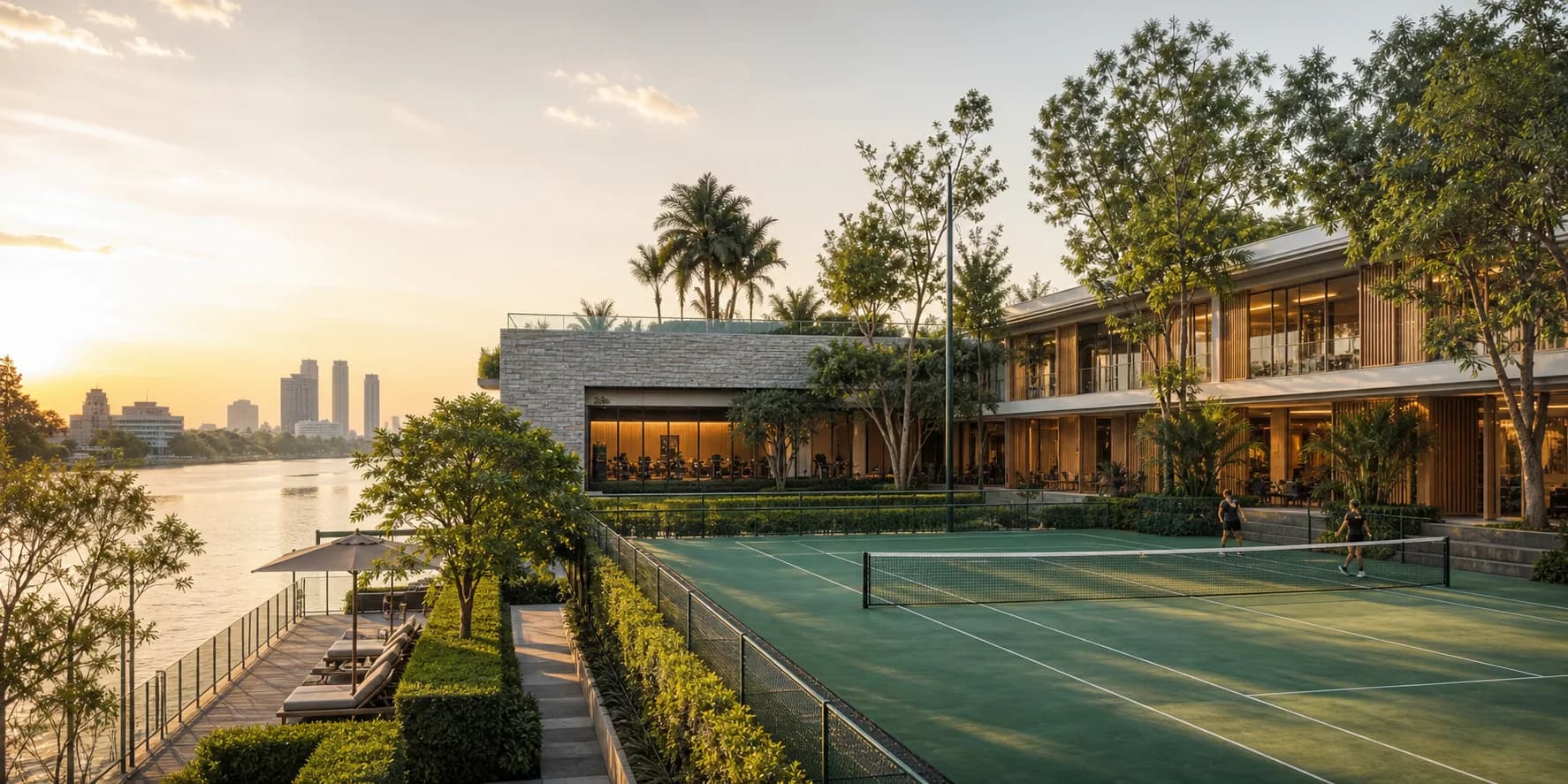 Harbor Wellness riverside courts and recovery space